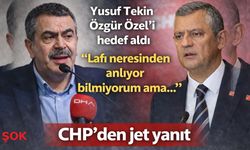 Yusuf Tekin’den Özgür Özel’e: 'Lafı neresinden anlıyor bilmiyorum ama…'