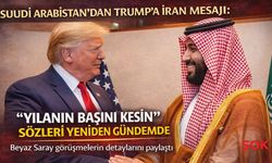 Suudi Arabistan’dan Trump’a İran mesajı: 'Yılanın başını kesin'