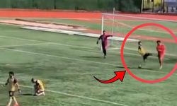 Rakibinin yüzüne tekme atıp kemiğini kırdı: Futbolcu tutuklandı!