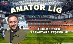 Akülker’den taraftara teşekkür