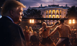 Trump yine şaşırtmadı! Doğum gününde Beyaz Saray’da kafes dövüşü yapılacak