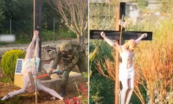 Heykel parçalandı, tepki büyüdü: 'Özür Yetmez...'