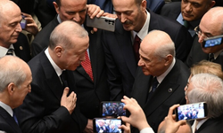 Cumhurbaşkanı Erdoğan, TBMM'deki 23 Nisan resepsiyonuna katıldı