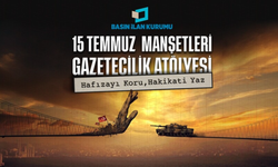 BİK, 15 Temmuz Manşetleri Gazetecilik Atölyesi programını hayata geçiriyor