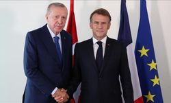 Cumhurbaşkanı Erdoğan, Macron ile görüştü: Bölgesel ve küresel konular ele alındı