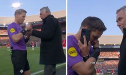 Final maçında görülmemiş olay! Hakem maçı durdurup telefonu açtı