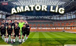 Siirt İstanbul’un firesi yok: 2-1