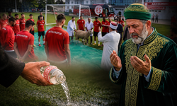 Antalyaspor’dan Galatasaray ritüeli: Hoca geldi, saha okundu üflendi, kurban kesildi, dualı su döküldü