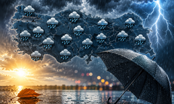 Meteoroloji alarm verdi! 81 ilde kuvvetli sağanak geliyor: Sakın şemsiyesiz çıkmayın