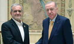 Cumhurbaşkanı Erdoğan Pezeşkiyan ile görüştü