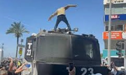 İzmir’de TOMA’ya zarar veren şüpheli tutuklandı