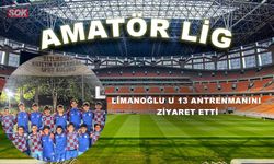 Limanoğlu U 13 antrenmanını ziyaret etti