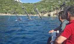 110 turist dehşeti yaşadı! Marmaris'te tur teknesi sulara gömüldü