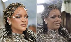 Rihanna meğer çirkinmiş... Efektsiz fotoğrafı ifşa oldu, herkes şokta