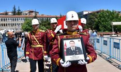Ankara'da trafik kazasında şehit olmuştu: Jandarma Astsubay Üstçavuş Ergün son yolculuğuna uğurlandı