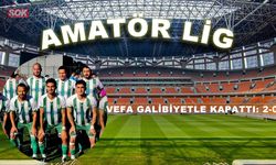 Vefa galibiyetle kapattı: 2-0
