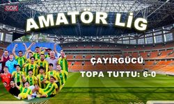 Çayırgücü topa tuttu: 6-0
