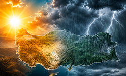Meteoroloji'den yeni hafta uyarısı! Sıcaklıklar yükseliyor, sağanak geri dönüyor