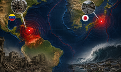 39 saniyede deprem felaketi! Dünya bu gece sallandı: Venezuela'da OHAL, Japonya'da büyük korku
