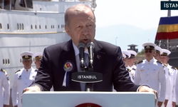 Cumhurbaşkanı Erdoğan gemi teslim töreninde konuştu: 'Sahada güçlü olmayan kendini menüde bulur'
