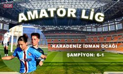 Karadeniz İdman Ocağı şampiyon: 6-1