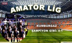 Kumburgaz şampiyon gibi: 4-1