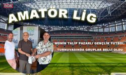 MÜMİN TALİP PAZARLI GENÇLİK FUTBOL TURNUVASINDA GRUPLAR BELLİ OLDU