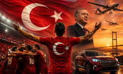 Milli takım şarkısında dikkat çeken görüntüler! Erdoğan, TOGG ve SİHA aynı klipte