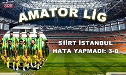Siirt İstanbul hata yapmadı: 3-0