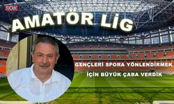 GENÇLERİ SPORA YÖNLENDİRMEK İÇİN BÜYÜK ÇABA VERDİK