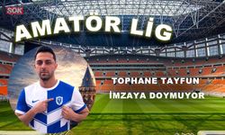 Tophane Tayfun imzaya doymuyor