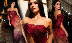Hande Erçel Paris Moda Haftası'nda tüm bakışları üzerine topladı: Herkes onu konuşuyor