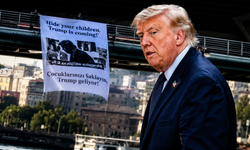 Donald Trump'a Haliç'te Epstein göndermesi: 'Çocuklarınızı saklayın, Trump geliyor...'