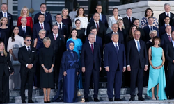 Külliye'de NATO resepsiyonu: Dünya liderleri bir araya geldi