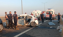 Şanlıurfa'da feci kaza: 2 ölü, 8 yaralı.