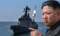 Kim Jong-un'un deniz gücü gövdesi: 5 Bin tonluk destroyerden tam isabet