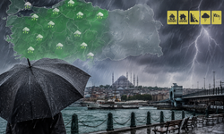 9 Ağustos hava durumu: İstanbul dahil 24 ilde sağanak, 5 ile sarı kod
