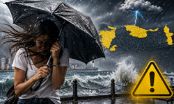 Meteoroloji alarm verdi: İstanbul dahil 15 il sarı kodda! Sağanak ve fırtına geliyor