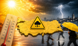 Meteoroloji 10 kent için sarı kod verdi! Kuvvetli sağanak ve fırtına geliyor