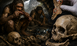 Neandertaller yamyam mıydı? 55 bin yıllık korkunç sır ortaya çıktı! Çocuk kemiklerinde de aynı izler...