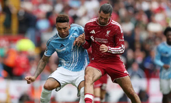 Fenerbahçe'nin rakibi Liverpool, Nottingham Forest ile berabere kaldı: 1 puan son anda geldi!