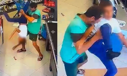 Mersin'de dehşet anları: Çocuğu darp eden şüpheli tutuklandı