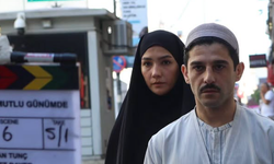 Aybüke Pusat'tan kariyerinde ilk! 'En Mutlu Günümde'den ilk kareler geldi