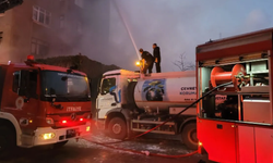 Samsun'da tüp deposunda çıkan yangın söndürüldü!