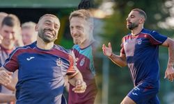 Trabzonspor'da tarihi gün: Muhammed Salah ilk antrenmanına çıktı