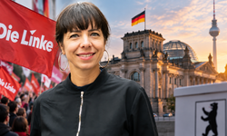 Berlin'de Elif Eralp sürprizi! Sol Parti CDU'yu geride bırakarak birinci oldu