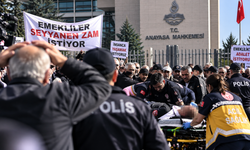 Seyyanen zam için eyleme gelen emekli polis kendini vurdu: AYM önünde şoke eden olay