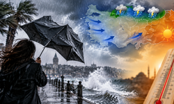 Meteoroloji'den 8 Eylül uyarısı! Bir bölgede sağanak, 5 bölgede kuvvetli rüzgar