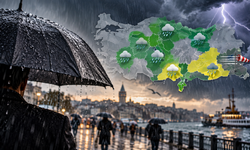 Meteoroloji 7 kent için sarı alarm verdi! Sağanak ve fırtına birçok bölgeyi vuracak