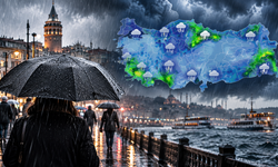 Meteoroloji 2 günü işaret etti! İstanbul dahil birçok kente sağanak geliyor